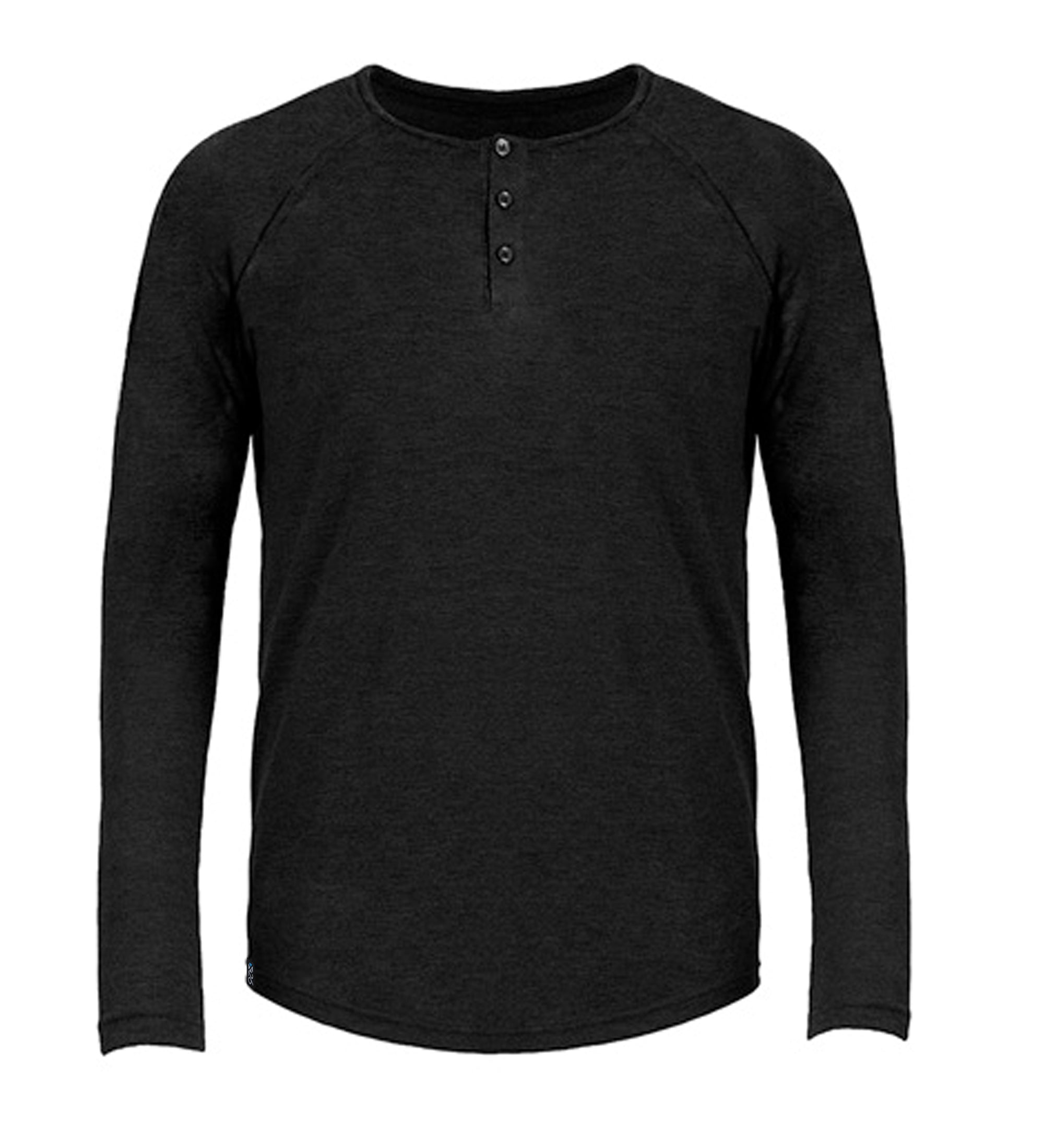 Classic Tri-Blend Long Sleeve Henley T-Shirt
