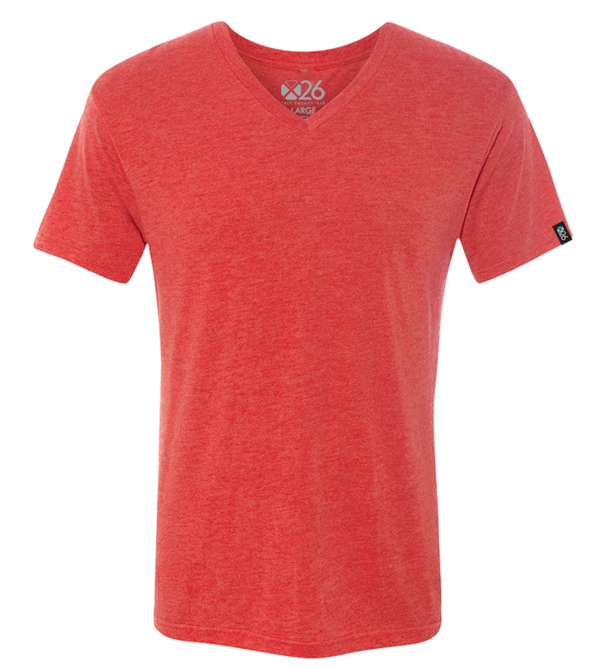 Tri-Blend Soft Wash Jersey V Neck T-Shirts