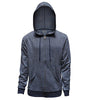 Men's Premium Full-Zip Hooded Fleece Sweatshirt