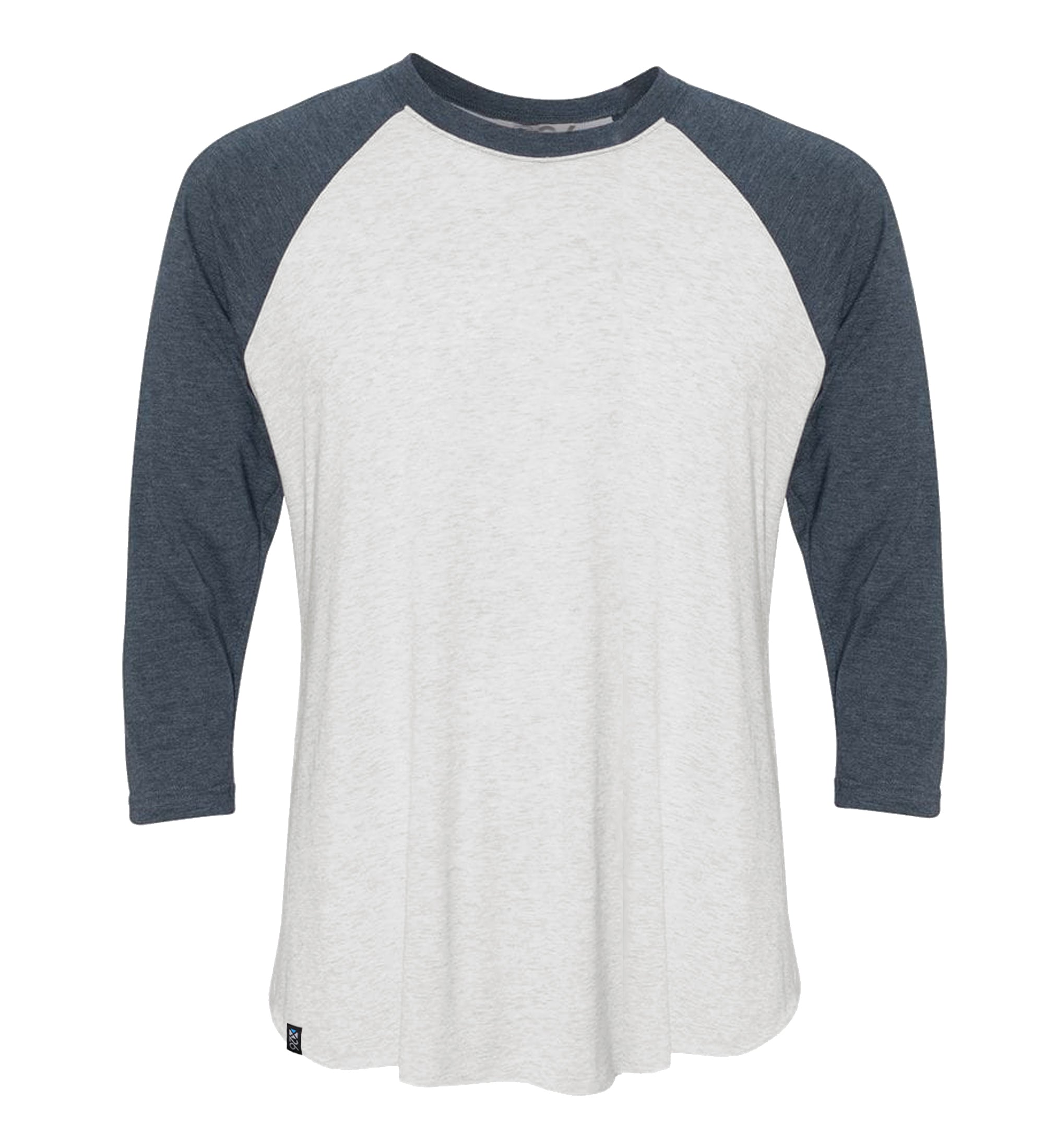 Tri-Blend Baseball Tee Raglan Shirt 3/4 Sleeve Shirts for Men